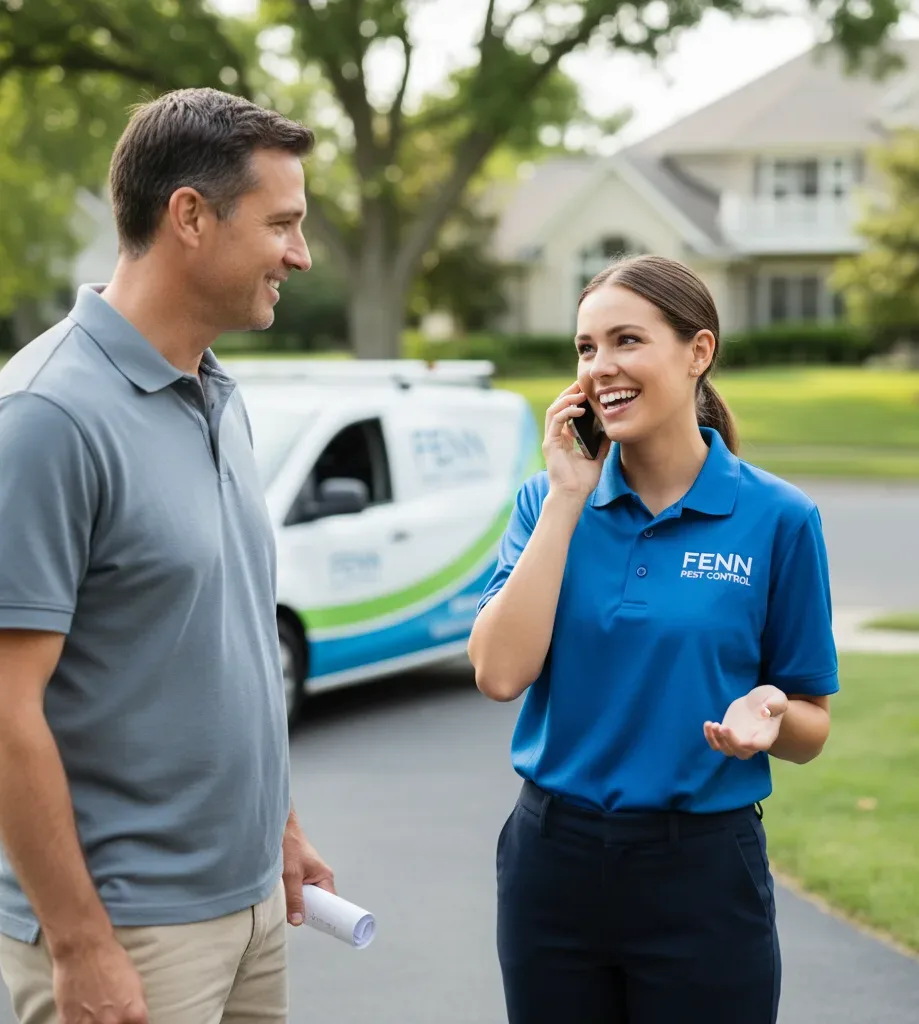 Fenn Pest Control customer support in Mattituck